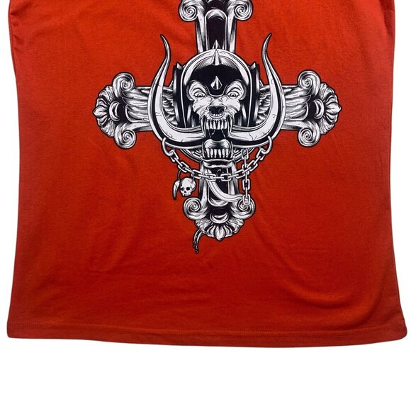 MOTORHEAD  band  T-shirt for men  red  size medium - Picture 5 of 11